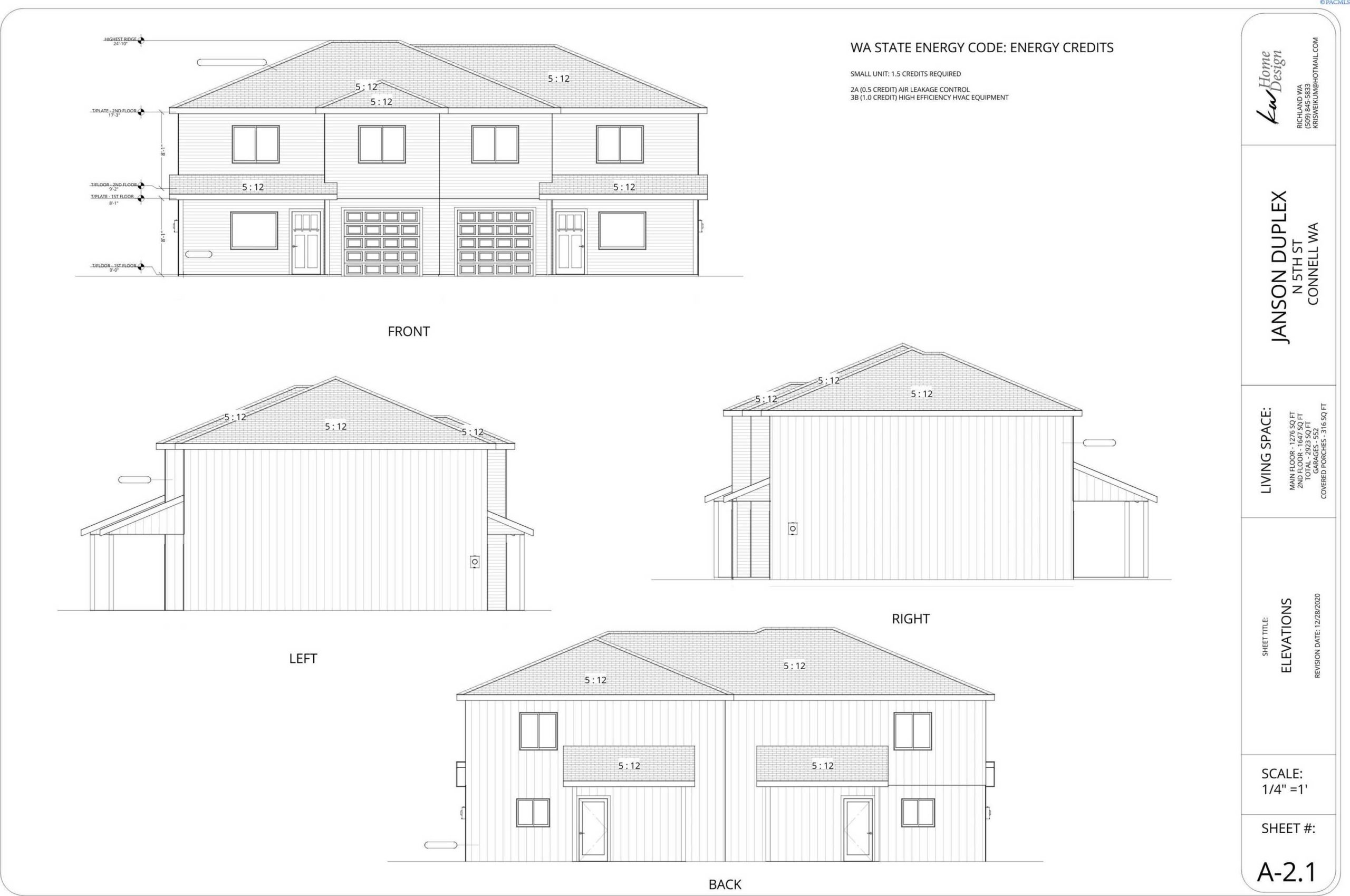 Photo of Newly Listed – Lot 4 Nka N 5th Ave, Connell, WA 99326