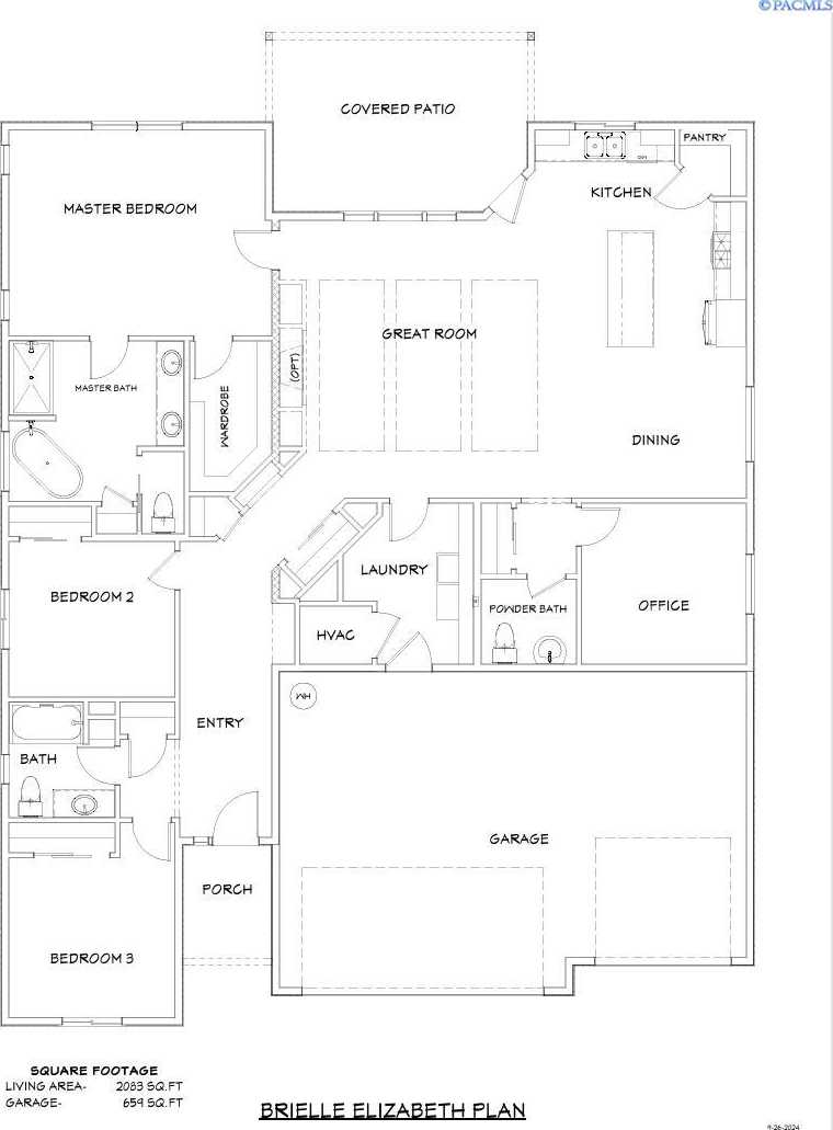 Photo of Newly Listed – 8801 Ashen Drive, Pasco, WA 99301