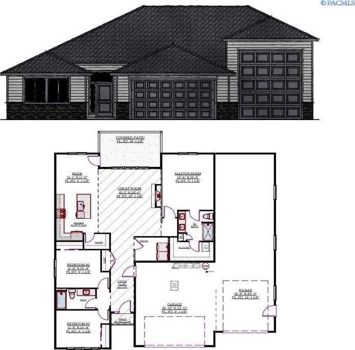 Photo of Newly Listed – 8805 Dusty Maiden, Pasco, WA 99301